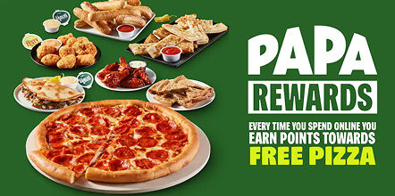 50% Off Regular Menu Priced Pizzas at Papa John's