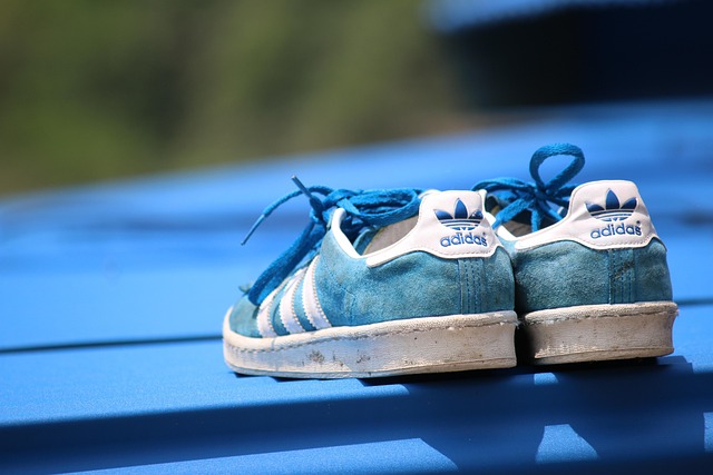 Free Blue Adidas photo and picture